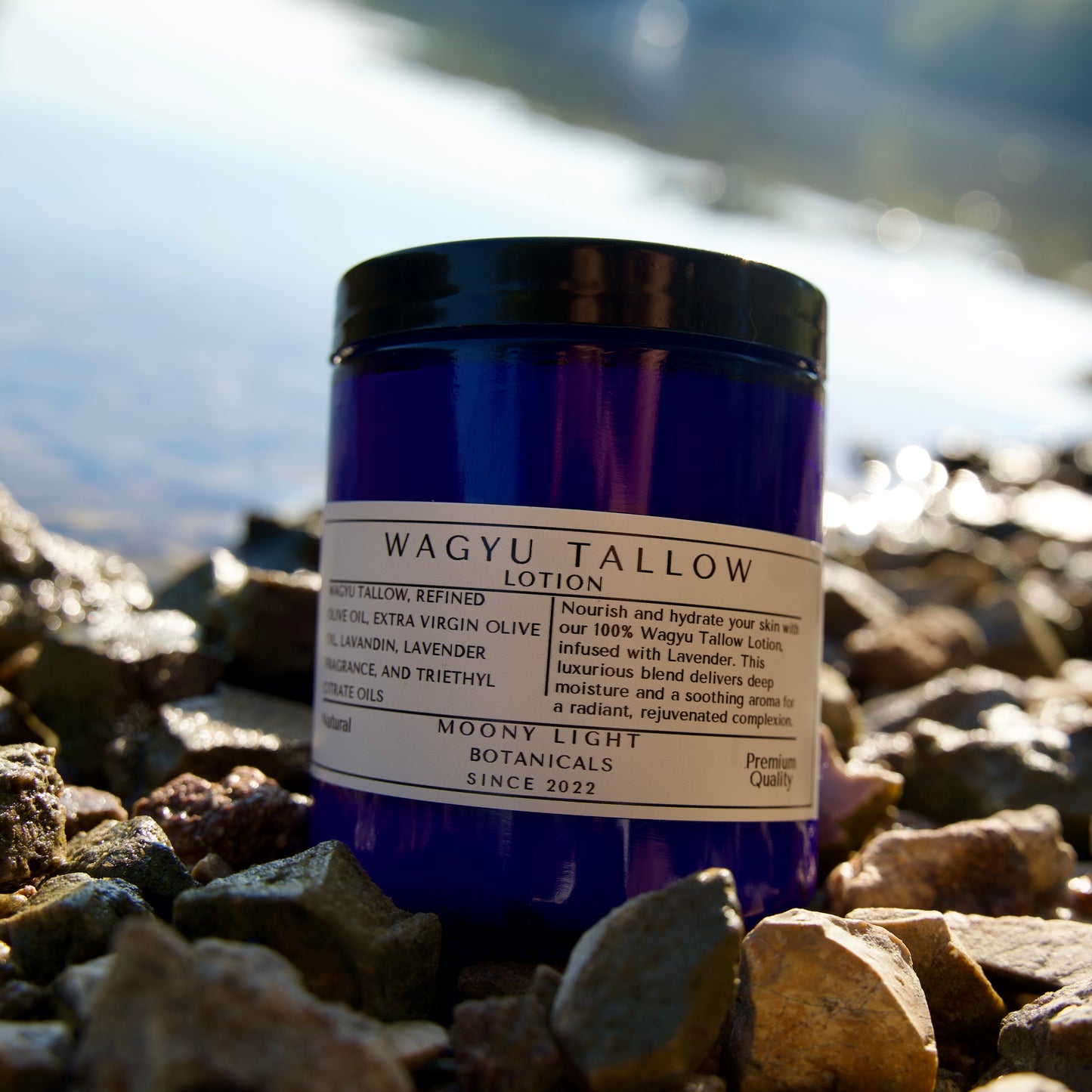 Lavender-Whipped Wagyu Tallow Lotion-
8 oz