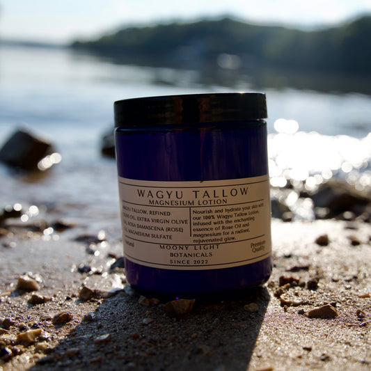 Wagyu Tallow Lotion - Rose 8 oz