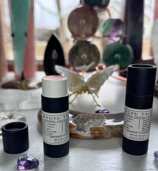 Vanilla Moonlit Petal Tinted Lip Balm with Wagyu Tallow